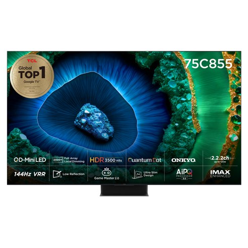 tcl tv 75인치 추천 순위 TCL 4K UHD QLED QD-MiniLED 안드로이드12 TV TOP 장단점 비교